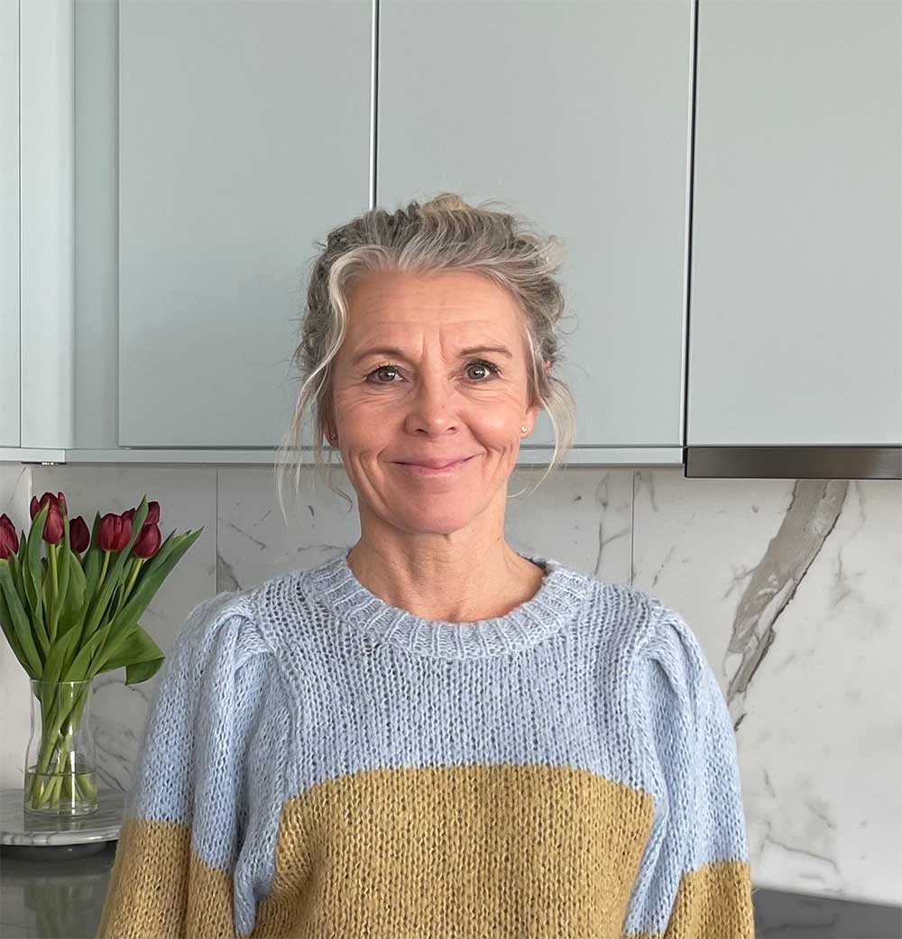 En porträtt bild av Minna